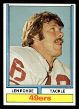 1974 Topps #98 Len Rohde Near Mint ID: 485126 1974 Topps #98 Len Rohde Near Mint ID: 485126