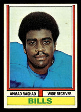 1974 Topps #105 Ahmad Rashad Excellent+ RC Rookie  ID: 485148