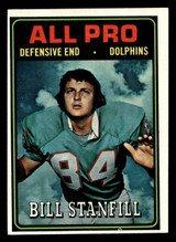 1974 Topps #133 Bill Stanfill AP Ex-Mint ID: 485250 1974 Topps #133 Bill Stanfill AP Ex-Mint ID: 485250