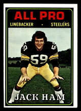 1974 Topps #137 Jack Ham AP Excellent+ ID: 485269 1974 Topps #137 Jack Ham AP Excellent+ ID: 485269