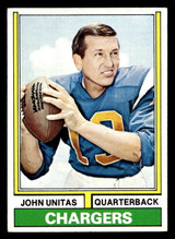 1974 Topps #150 Johnny Unitas Ex-Mint ID: 485311 1974 Topps #150 Johnny Unitas Ex-Mint ID: 485311