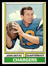 1974 Topps #150 Johnny Unitas Ex-Mint ID: 485312 1974 Topps #150 Johnny Unitas Ex-Mint ID: 485312