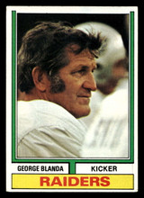 1974 Topps #245 George Blanda Excellent+ ID: 485536 1974 Topps #245 George Blanda Excellent+ ID: 485536