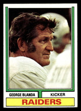 1974 Topps #245 George Blanda Very Good ID: 485540 1974 Topps #245 George Blanda Very Good ID: 485540