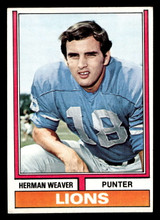 1974 Topps #301 Herman Weaver Near Mint ID: 485714 1974 Topps #301 Herman Weaver Near Mint ID: 485714
