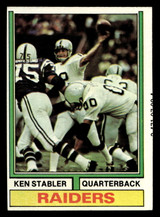 1974 Topps #451 Ken Stabler Excellent+ Miscut 1974 Topps #451 Ken Stabler Excellent+ Miscut