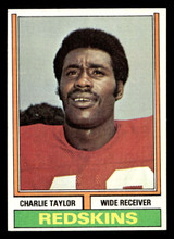1974 Topps #510 Charley Taylor UER Ex-Mint  ID: 486279