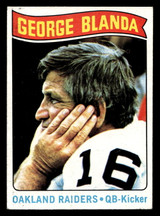 1975 Topps #8 George Blanda White Jersey VG-EX ID: 486346 1975 Topps #8 George Blanda White Jersey VG-EX ID: 486346