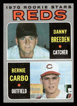 1970 Topps #36 Danny Breeden/Bernie Carbo Excellent+ RC Rookie ID: 486682 1970 Topps #36 Danny Breeden/Bernie Carbo Excellent+ RC Rookie ID: 486682