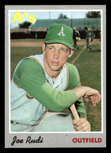 1970 Topps #102 Joe Rudi Ex-Mint ID: 486858 1970 Topps #102 Joe Rudi Ex-Mint ID: 486858