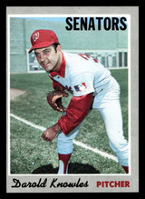 1970 Topps #106 Darold Knowles Near Mint ID: 486870 1970 Topps #106 Darold Knowles Near Mint ID: 486870