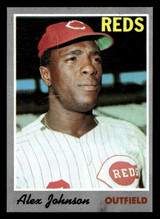 1970 Topps #115 Alex Johnson Near Mint+ ID: 486889 1970 Topps #115 Alex Johnson Near Mint+ ID: 486889
