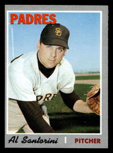 1970 Topps #212 Al Santorini Near Mint ID: 487052 1970 Topps #212 Al Santorini Near Mint ID: 487052