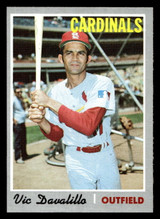 1970 Topps #256 Vic Davalillo Near Mint+  ID: 487142