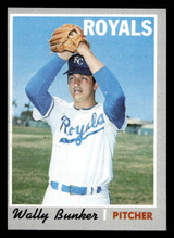 1970 Topps #266 Wally Bunker Near Mint ID: 487160 1970 Topps #266 Wally Bunker Near Mint ID: 487160