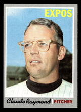 1970 Topps #268 Claude Raymond Near Mint+ ID: 487164 1970 Topps #268 Claude Raymond Near Mint+ ID: 487164