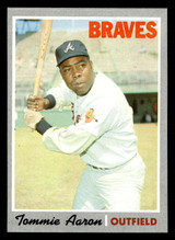 1970 Topps #278 Tommie Aaron Near Mint+ ID: 487175 1970 Topps #278 Tommie Aaron Near Mint+ ID: 487175