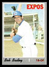1970 Topps #293 Bob Bailey Near Mint ID: 487199 1970 Topps #293 Bob Bailey Near Mint ID: 487199