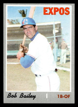1970 Topps #293 Bob Bailey Near Mint+ ID: 487200 1970 Topps #293 Bob Bailey Near Mint+ ID: 487200