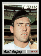 1970 Topps #297 Curt Blefary Near Mint+ ID: 487207 1970 Topps #297 Curt Blefary Near Mint+ ID: 487207