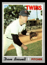 1970 Topps #325 Dave Boswell Near Mint+ ID: 487246 1970 Topps #325 Dave Boswell Near Mint+ ID: 487246