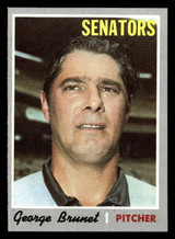 1970 Topps #328 George Brunet Near Mint+ ID: 487249 1970 Topps #328 George Brunet Near Mint+ ID: 487249