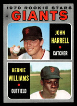 1970 Topps #401 John Harrell/Bernie Williams Near Mint RC Rookie ID: 487348 1970 Topps #401 John Harrell/Bernie Williams Near Mint RC Rookie ID: 487348
