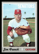 1970 Topps #617 Jim French Near Mint+ ID: 487562 1970 Topps #617 Jim French Near Mint+ ID: 487562