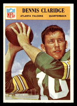 1966 Philadelphia #3 Dennis Claridge Near Mint ID: 487872 1966 Philadelphia #3 Dennis Claridge Near Mint ID: 487872