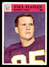 1966 Philadelphia #109 Paul Flatley Very Good 1966 Philadelphia #109 Paul Flatley Very Good