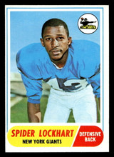 1968 Topps #83 Spider Lockhart Near Mint ID: 487961 1968 Topps #83 Spider Lockhart Near Mint ID: 487961