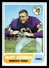 1968 Topps #3 Grady Alderman Near Mint ID: 487992 1968 Topps #3 Grady Alderman Near Mint ID: 487992