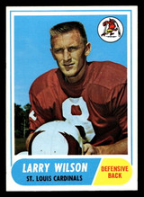 1968 Topps #164 Larry Wilson Near Mint+ ID: 488160 1968 Topps #164 Larry Wilson Near Mint+ ID: 488160