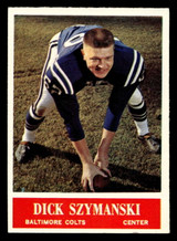 1964 Philadelphia #11 Dick Szymanski Near Mint ID: 488415 1964 Philadelphia #11 Dick Szymanski Near Mint ID: 488415