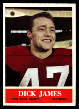 1964 Philadelphia #118 Dick James Near Mint ID: 488597 1964 Philadelphia #118 Dick James Near Mint ID: 488597