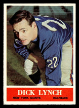 1964 Philadelphia #121 Dick Lynch Excellent+ RC Rookie ID: 488603 1964 Philadelphia #121 Dick Lynch Excellent+ RC Rookie ID: 488603
