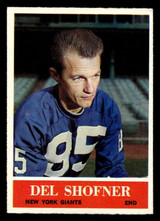 1964 Philadelphia #123 Del Shofner Ex-Mint ID: 488608 1964 Philadelphia #123 Del Shofner Ex-Mint ID: 488608