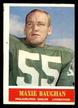 1964 Philadelphia #128 Maxie Baughan Ex-Mint Miscut 1964 Philadelphia #128 Maxie Baughan Ex-Mint Miscut