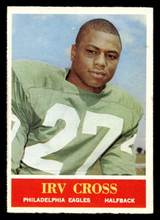 1964 Philadelphia #131 Irv Cross Near Mint RC Rookie ID: 488627 1964 Philadelphia #131 Irv Cross Near Mint RC Rookie ID: 488627