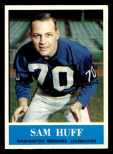 1964 Philadelphia #185 Sam Huff Ex-Mint ID: 488688 1964 Philadelphia #185 Sam Huff Ex-Mint ID: 488688