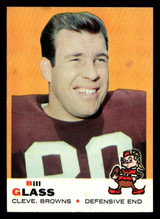 1969 Topps #74 Bill Glass Near Mint  ID: 488843
