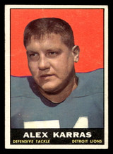 1961 Topps #35 Alex Karras Very Good ID: 488877 1961 Topps #35 Alex Karras Very Good ID: 488877