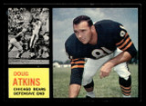 1962 Topps #21 Doug Atkins Ex-Mint  ID: 488957