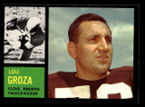 1962 Topps #32 Lou Groza Ex-Mint ID: 488988 1962 Topps #32 Lou Groza Ex-Mint ID: 488988