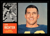 1962 Topps #86 Les Richter Ex-Mint SP ID: 489117 1962 Topps #86 Les Richter Ex-Mint SP ID: 489117