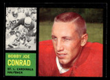 1962 Topps #141 Bobby Joe Conrad Excellent+ SP ID: 489240 1962 Topps #141 Bobby Joe Conrad Excellent+ SP ID: 489240