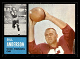 1962 Topps #169 Bill Anderson Very Good ID: 489324 1962 Topps #169 Bill Anderson Very Good ID: 489324