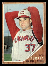 1962 Topps #120 Bob Purkey Very Good ID: 489355 1962 Topps #120 Bob Purkey Very Good ID: 489355