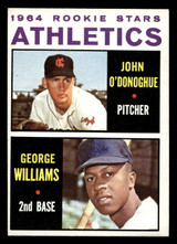 1964 Topps #388 John O'Donoghue/George Williams Athletics Rookies Excellent+ RC Rookie ID: 489796 1964 Topps #388 John O'Donoghue/George Williams Athletics Rookies Excellent+ RC Rookie ID: 489796