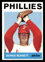 1964 Topps #396 Dennis Bennett Ex-Mint ID: 489810 1964 Topps #396 Dennis Bennett Ex-Mint ID: 489810